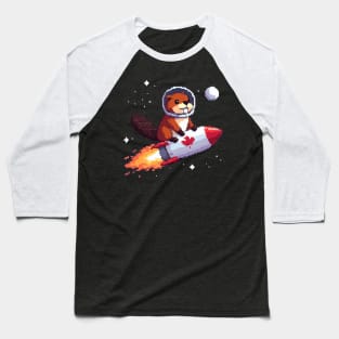 DA Rocket Beaver Baseball T-Shirt